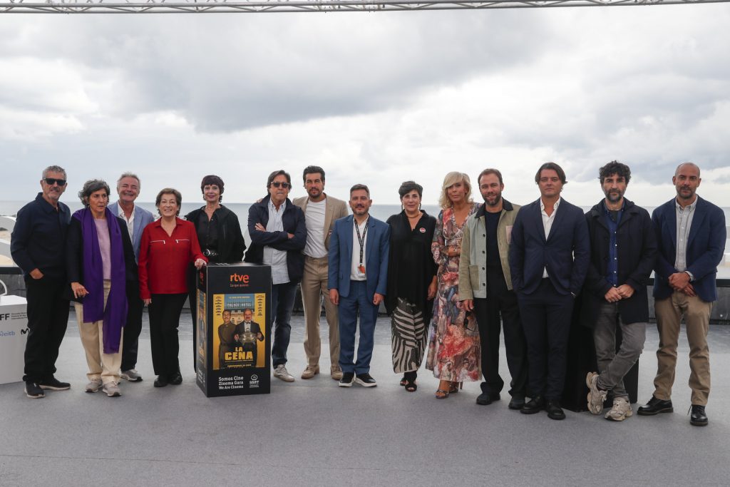 Presentación de 'La cena' en el Festival de Cine de San Sebastián