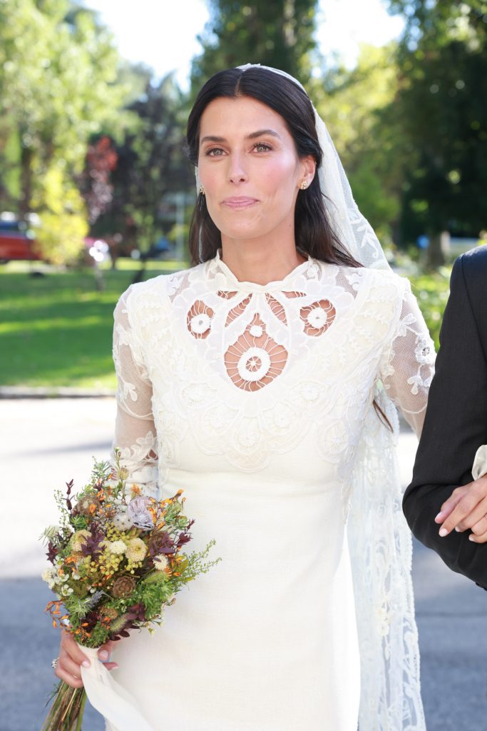 Confeccionado en encaje Boda de Jaime Martínez-Bordiú Aznar y Andrea García Charcos