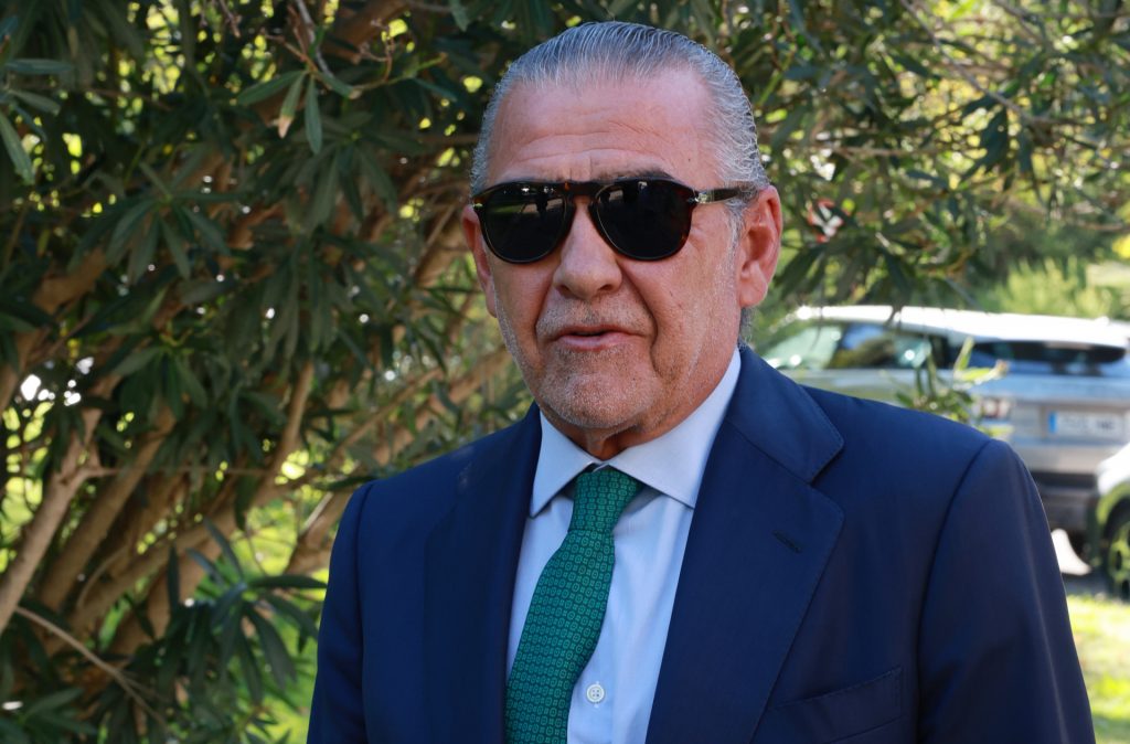El padre del novio Boda de Jaime Martínez-Bordiú Aznar y Andrea García Charcos