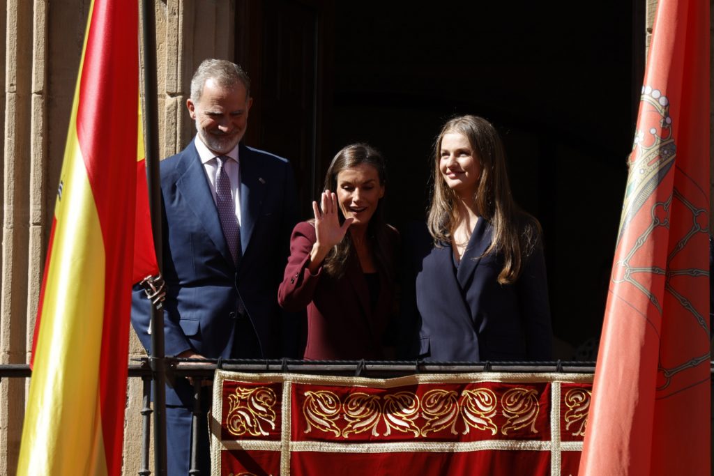 Viana Visita oficial de los Reyes y la Princesa a la Comunidad Foral de Navarra