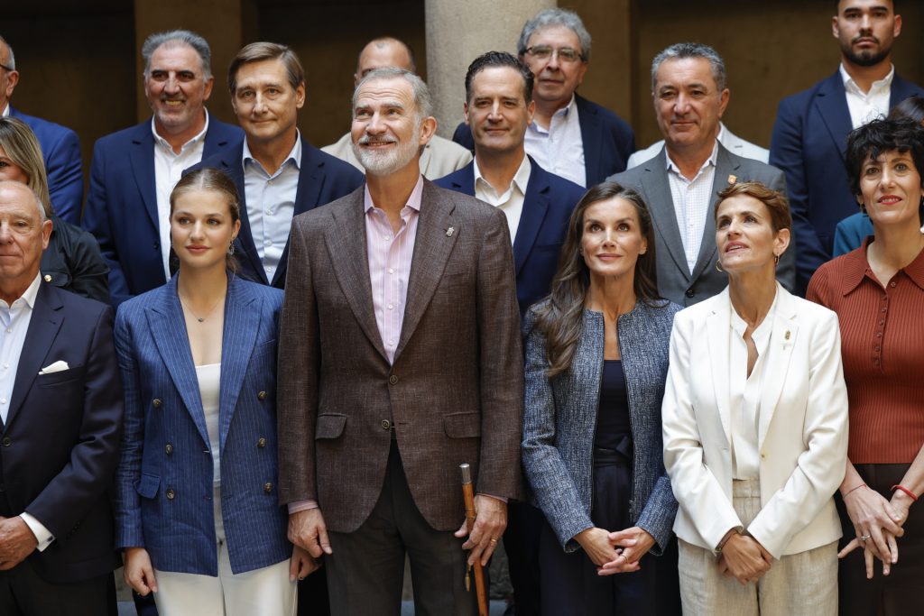 Palacio del Marqués de San Adrián (UNED Tudela) Visita oficial de los Reyes y la Princesa a la Comunidad Foral de Navarra