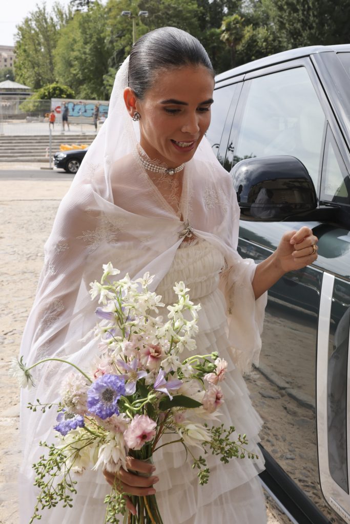Broche de diamantes Boda de Lucía Entrecanales y Laszlo Bene