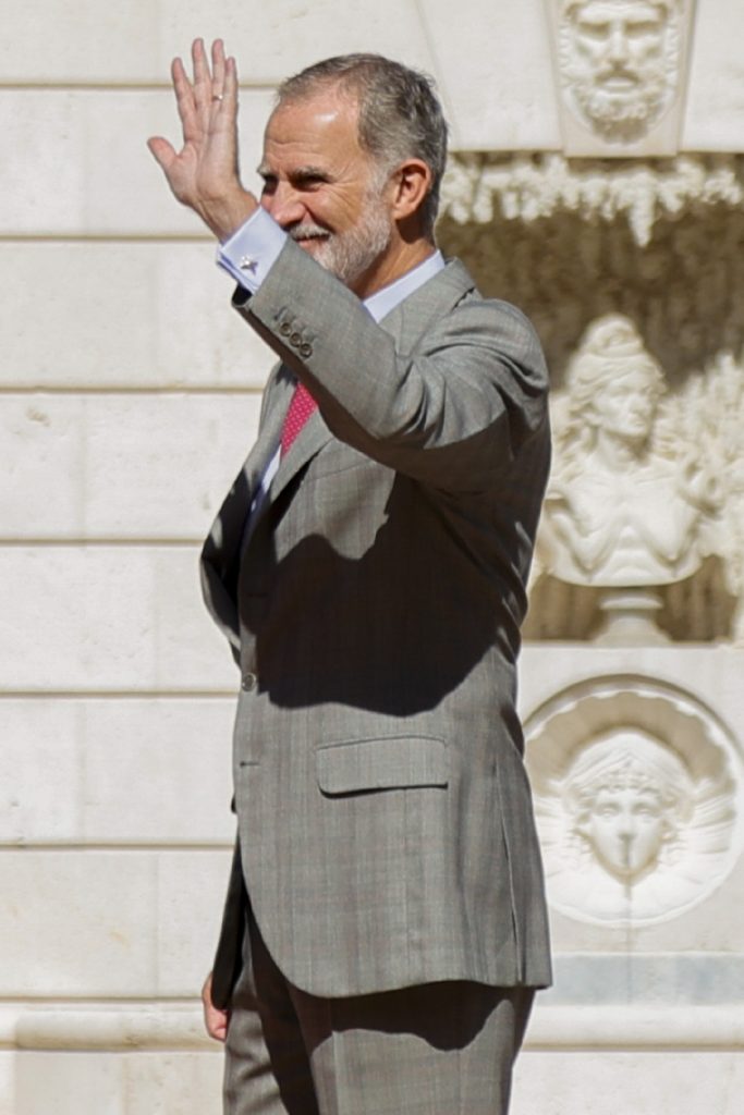 El rey Felipe VI en la Casa del Labrador de Aranjuez