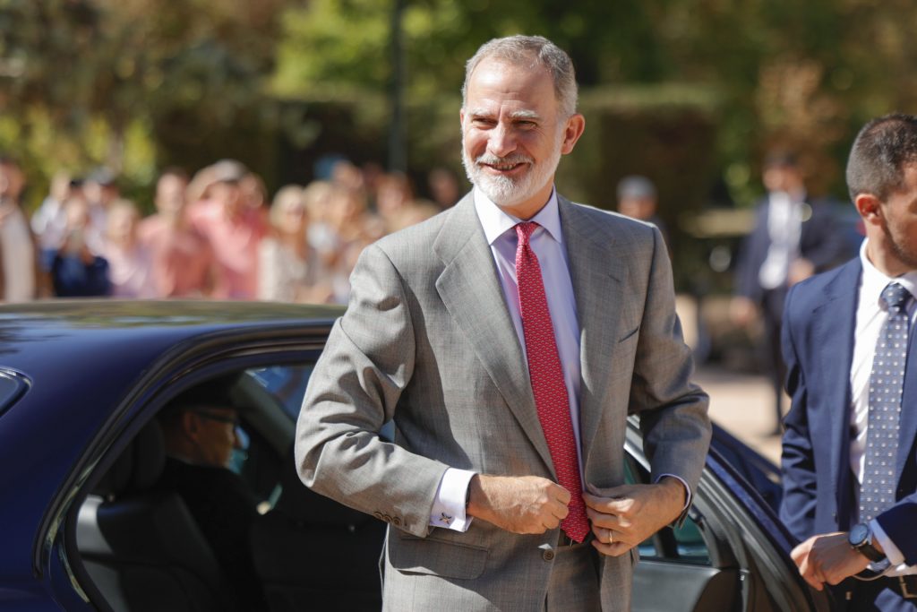 El rey Felipe VI en la Casa del Labrador de Aranjuez