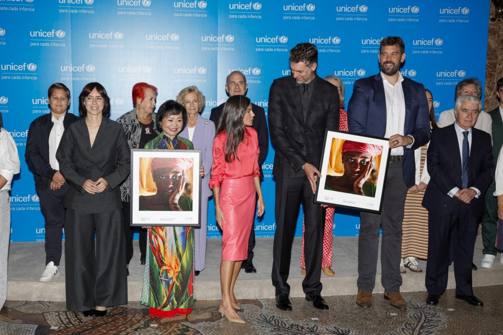 Comunicación visual La reina Letizia en los Premios UNICEF España 2025