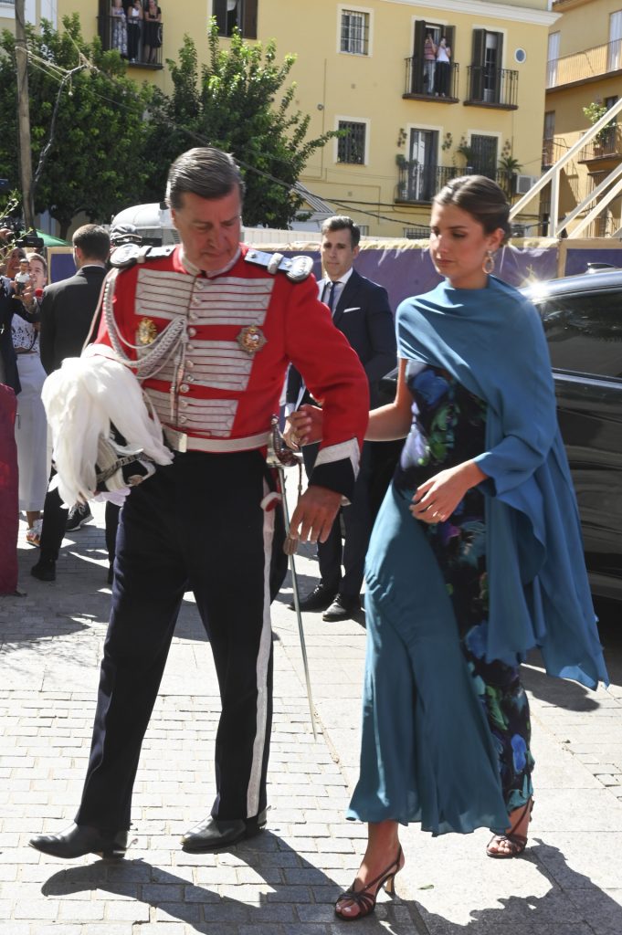 Amina, su hija, una madrina espectacular Boda de Cayetano Martínez de Irujo y Bárbara Mirjan