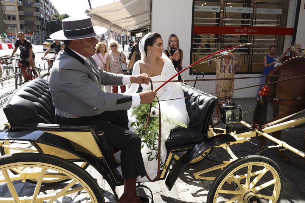 Ramo de inspiración silvestre Boda de Cayetano Martínez de Irujo y Bárbara Mirjan