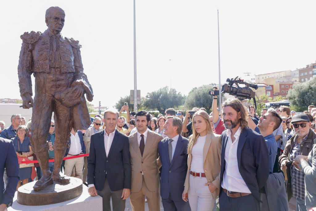 'Antoñete', símbolo del toreo clásico Inauguración de la estatua homenaje a 'Antoñete' en Las Ventas