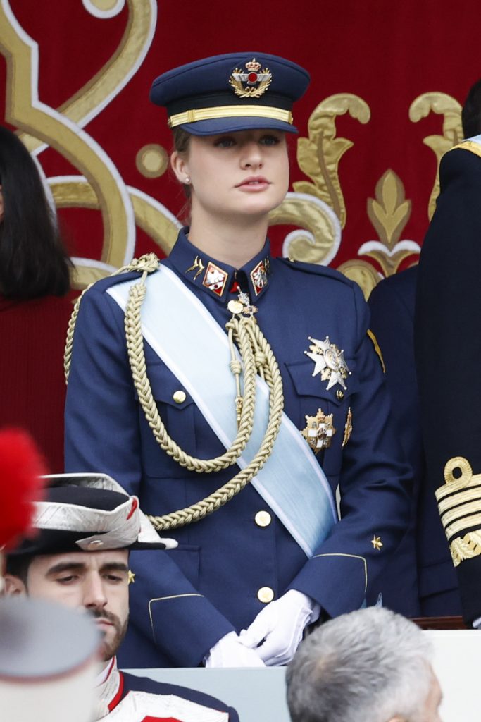 La Familia Real durante los actos del día de la Hispanidad