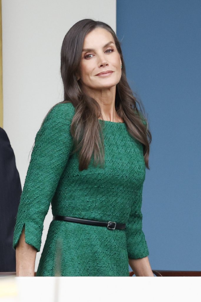 La Familia Real durante los actos del día de la Hispanidad