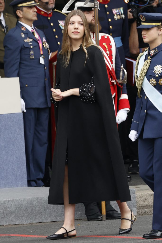 La Familia Real durante los actos del día de la Hispanidad