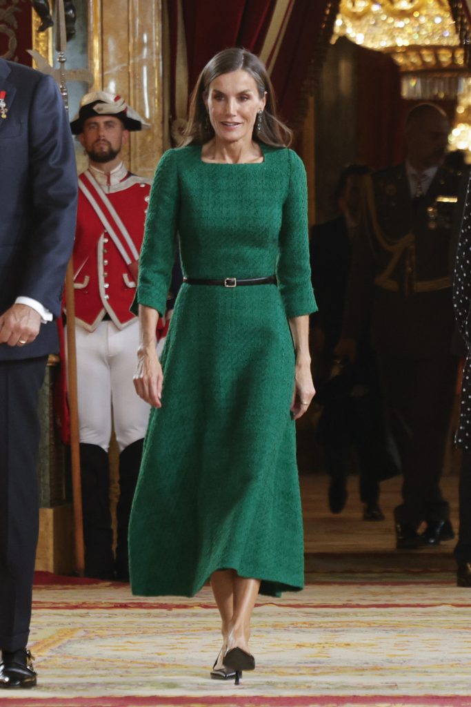 La Familia Real durante los actos del día de la Hispanidad