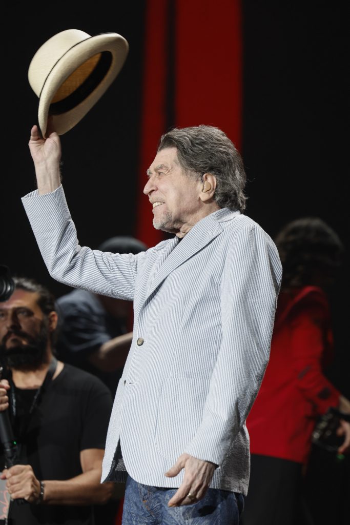 Joaquín Sabina en concierto en Madrid