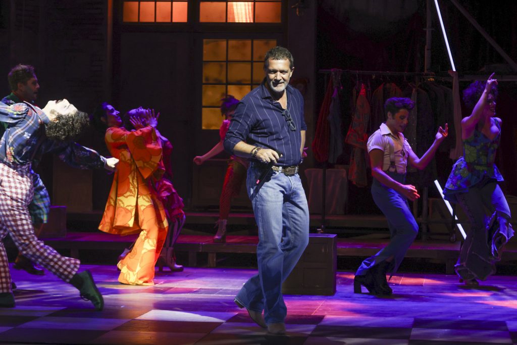 Antonio Banderas presenta su espectáculo 'Godspell' en Málaga