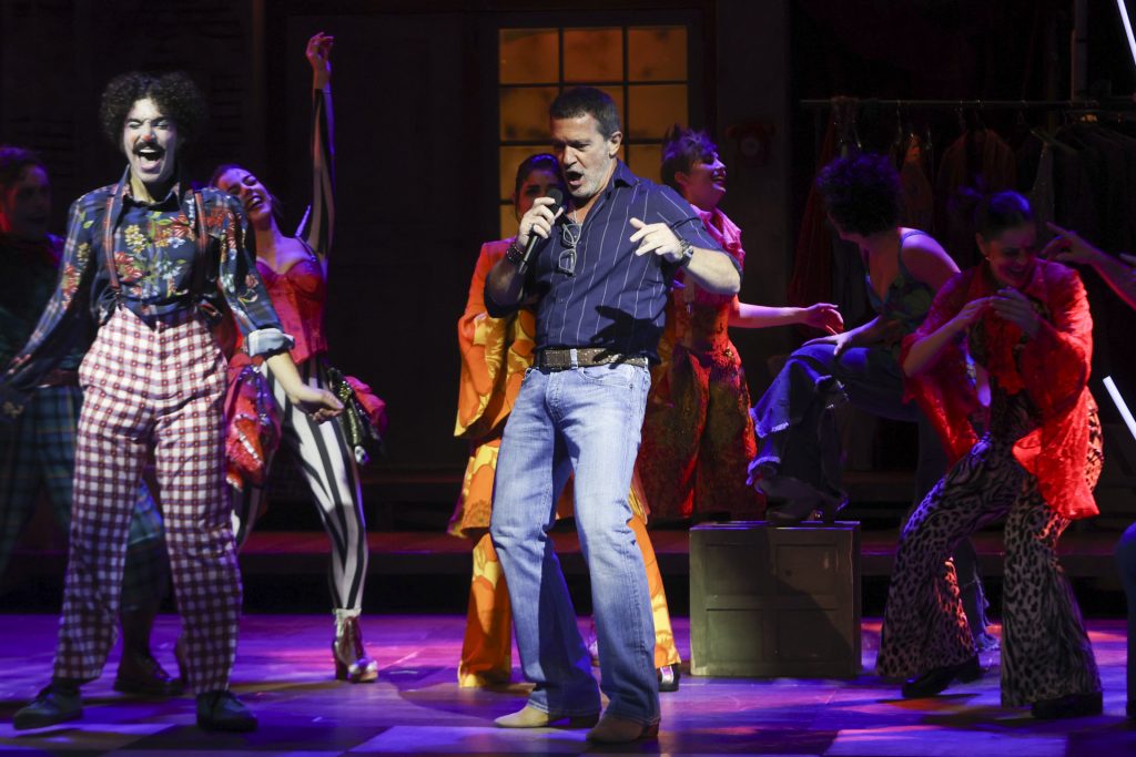 Antonio Banderas presenta su espectáculo 'Godspell' en Málaga
