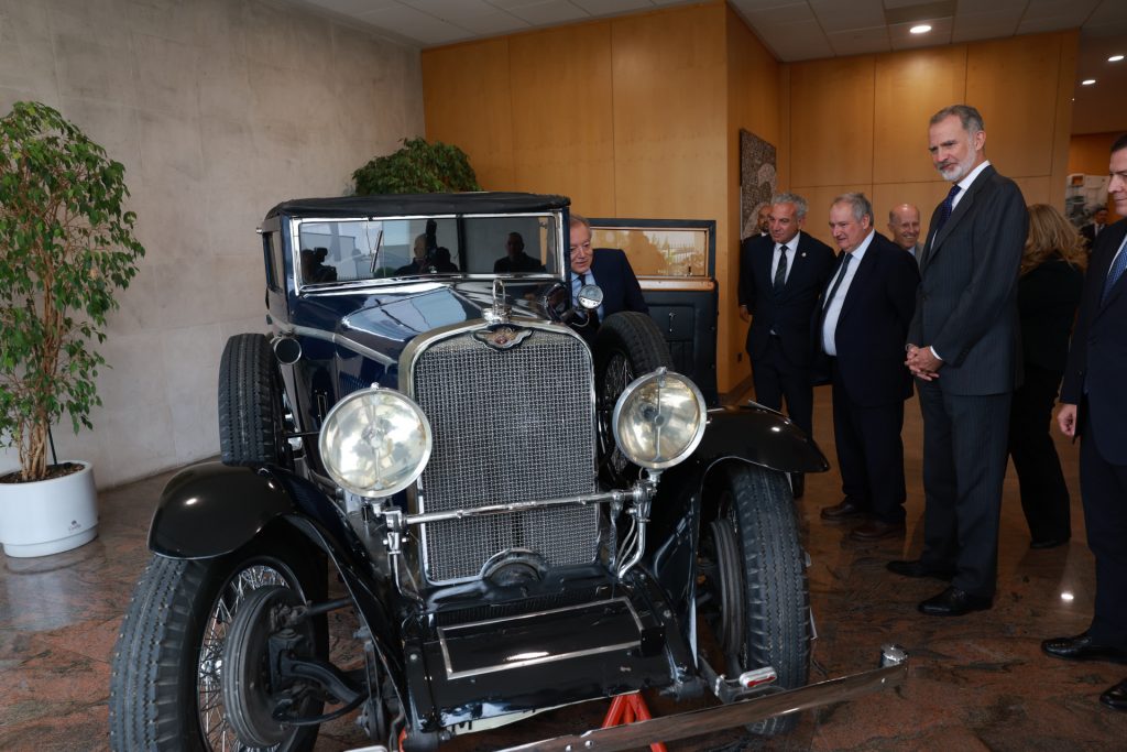 Visita institucional del Rey Felipe VI a Antolin