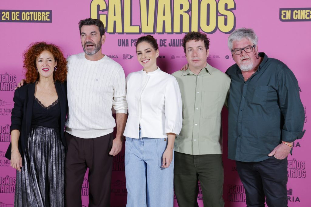 Marta Belenguer, Arturo Valls, Javier Polo, Andrea Duro, Vito Sanz y Javier Coronas