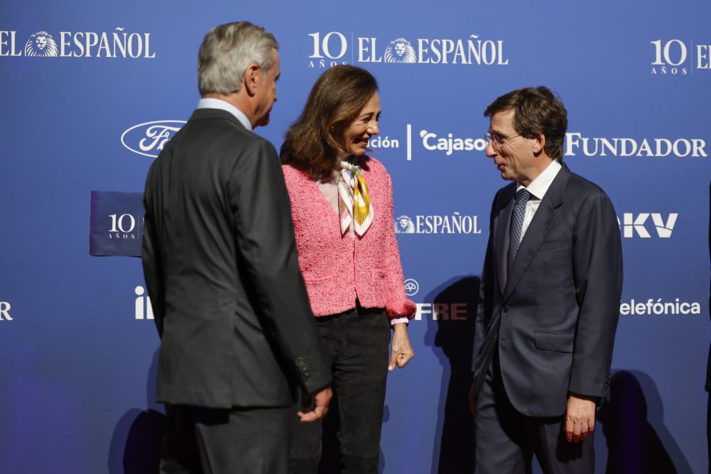 Carlos Sainz, Ana Botín y José Luis Martínez Almeida