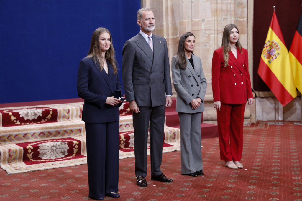 La Familia Real en los actos previos a la entrega de los Premios Príncipes de Asturias