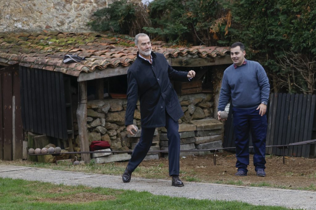 La Familia Real en Valdesoto