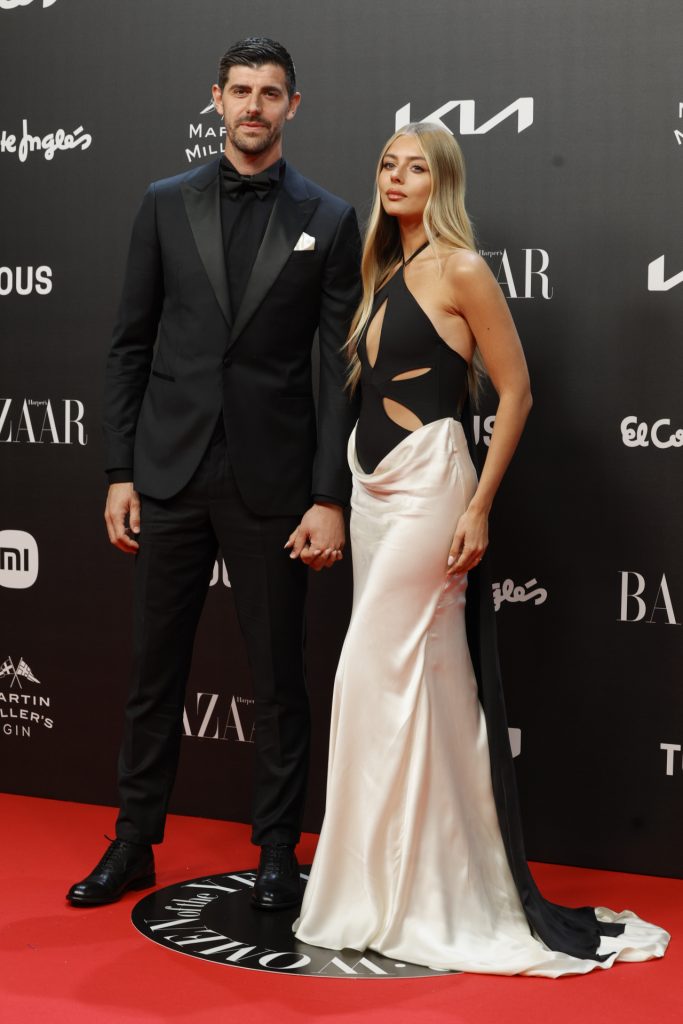 Thibaut Courtois y Mishel Gerzig