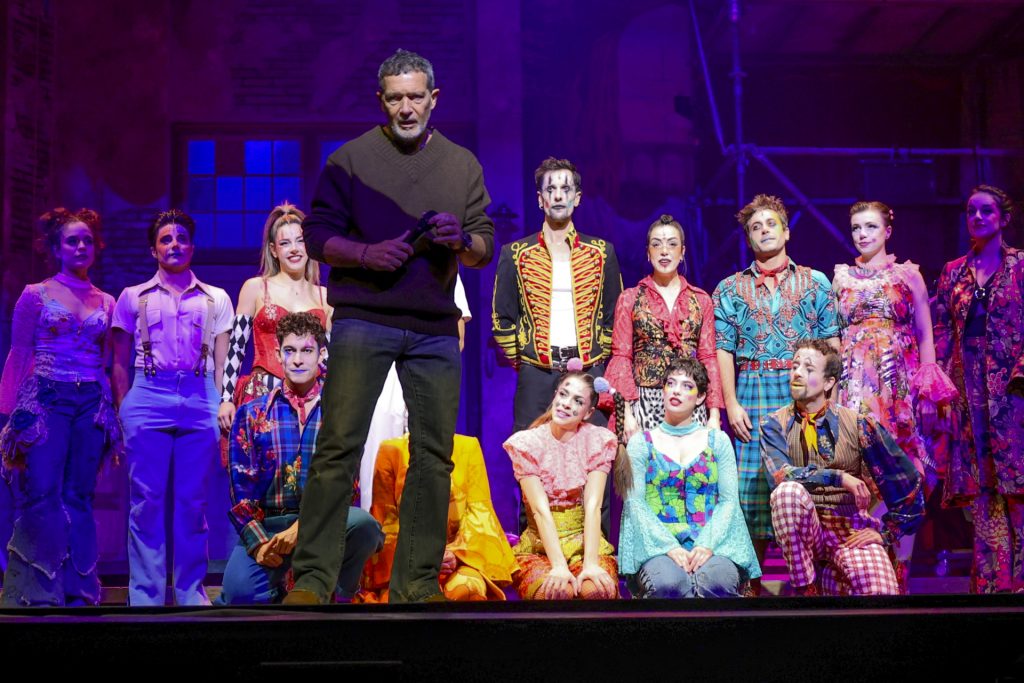 Antonio Banderas dirige el pase gráfico de 'Godspell' en Madrid