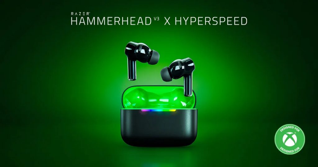Razer Hammerhead V3 X HyperSpeed for Xbox Gaming Earbuds | Razer United Kingdom