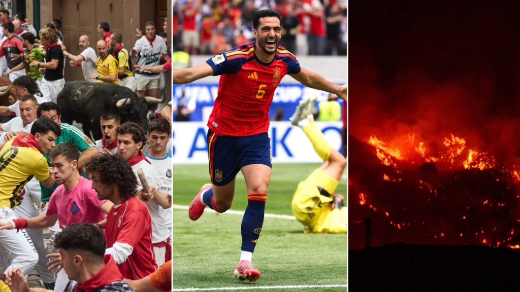 La 1, líder absoluta del día (30,8%) con el España-Bélgica, la última hora del incendio en Los Gallardos y San Fermín