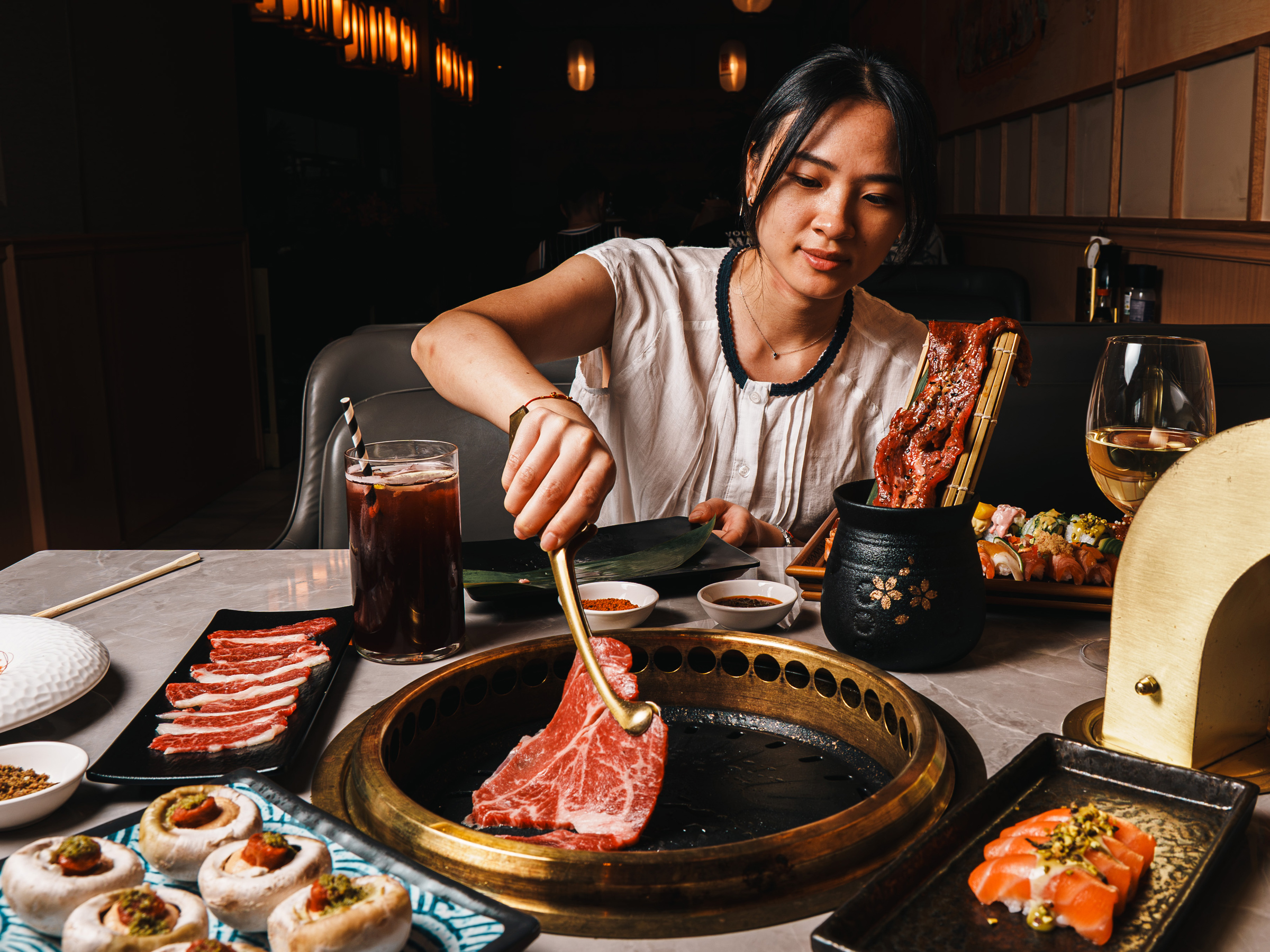 Probamos el nuevo buffet de Yakimanzi: carne premium, sushi y Black Angus por 35 euros