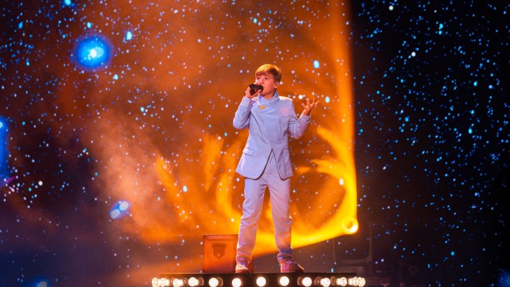 Lucas Paulano queda en segunda posición en Eurovisión Junior 2026